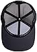 Hurley Mens Trucker Hat - Lightweight Breathable Stretch Mesh Back Curved Bill Baseball Cap with 3D Front Icon Logo, Size Small-Medium, Black