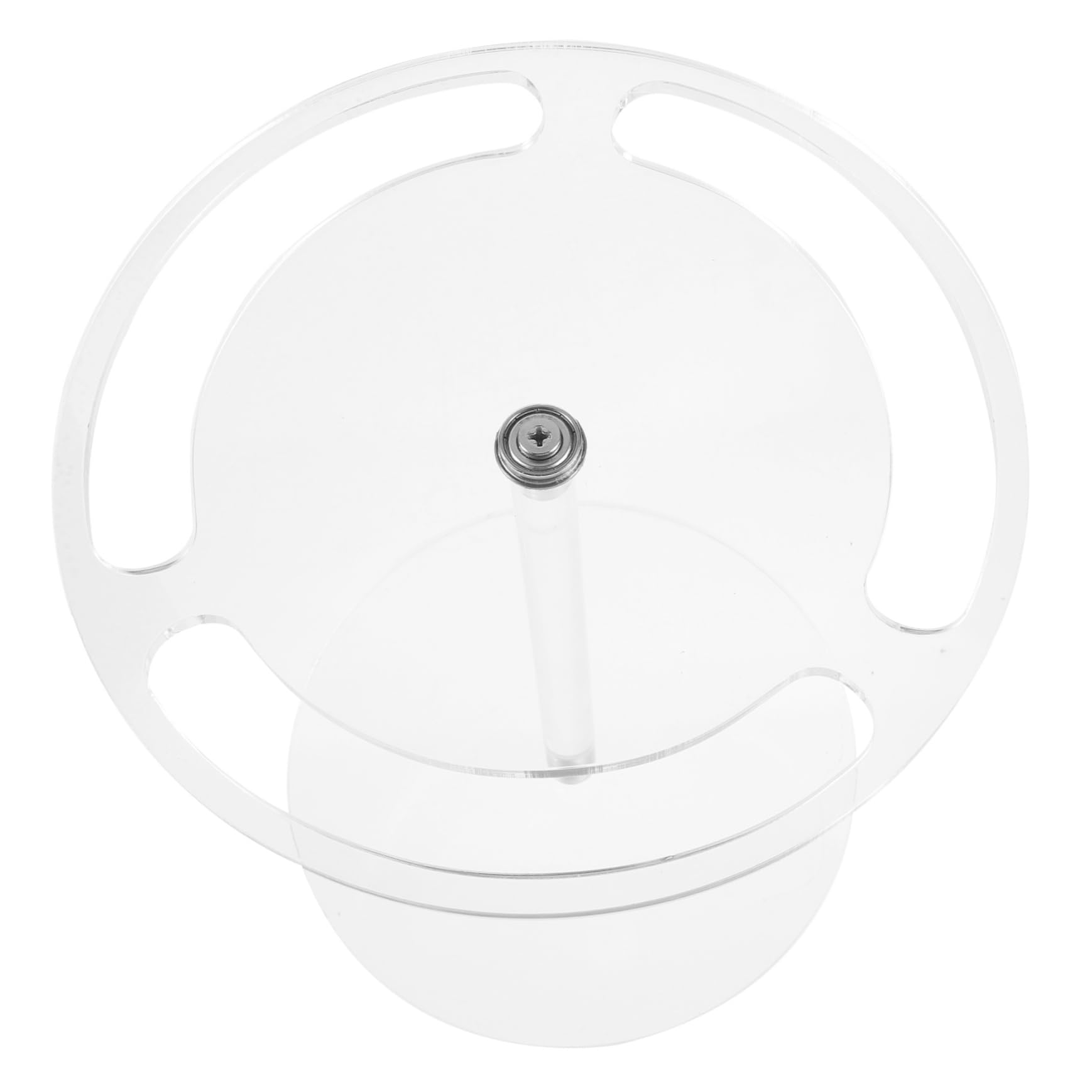 FUNOMOCYA 360 Rotating Sunglass Stand Acrylic Eyewear Display Compact Sunglasses Rack