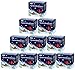 Produktbild Pyramidenkerzen, 14 mm, rot, 24 Stück (10 Packungen)