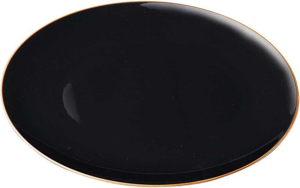 Yamashita Crafts 14049250 American Glaze Plate (Large) Diameter 11.2 x 0.8 inches (28.2 x 2 cm)