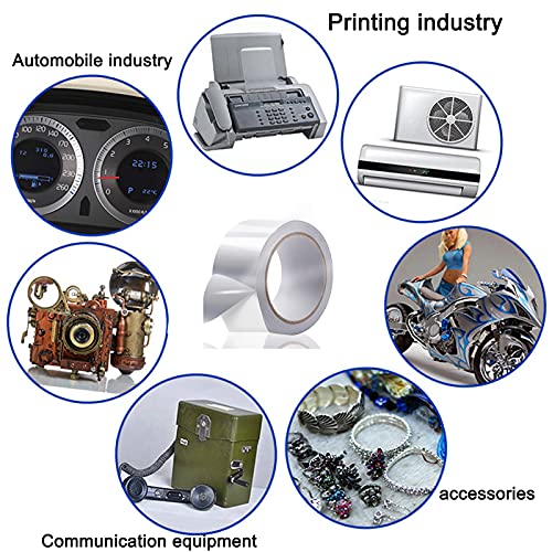 Welstik Professional Grade Aluminum Foil Tape 3.9Mil Thick For Hvac, Sealing & Patching Hot & Cold Air Ducts,Hvac, Pipe, Air Ducts(2 Inch By 40 Feet) #TOP6