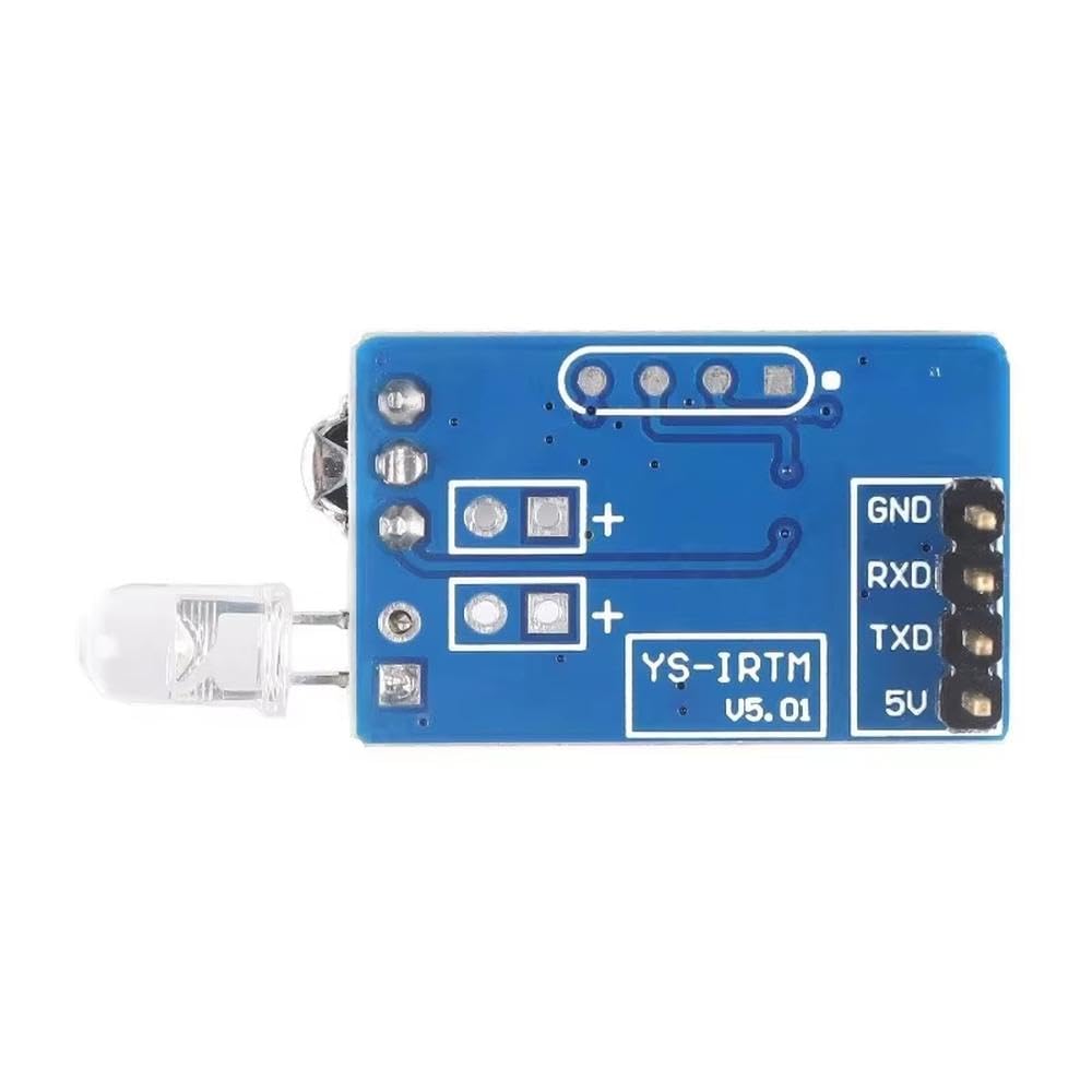 Accesorios 2 uds módulo transceptor IR codificador infrarrojo decodificador comunicación en serie