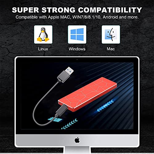 Externe harde schijf externe HDD draagbare harde schijf 1TB 2TB draagbare externe harde schijf High Speed USB 3.1 voor… - Image 8