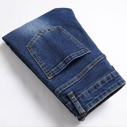Jeans garçon décontracté extensible avec poches pantalon denim