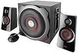 Gewicht: 5355 g Lautsprecher, GXT 38 2.1 Set, Lautsprechersysteme und Kits, Subwoofer-Lautsprecher-Set, 1 Stück  19024
