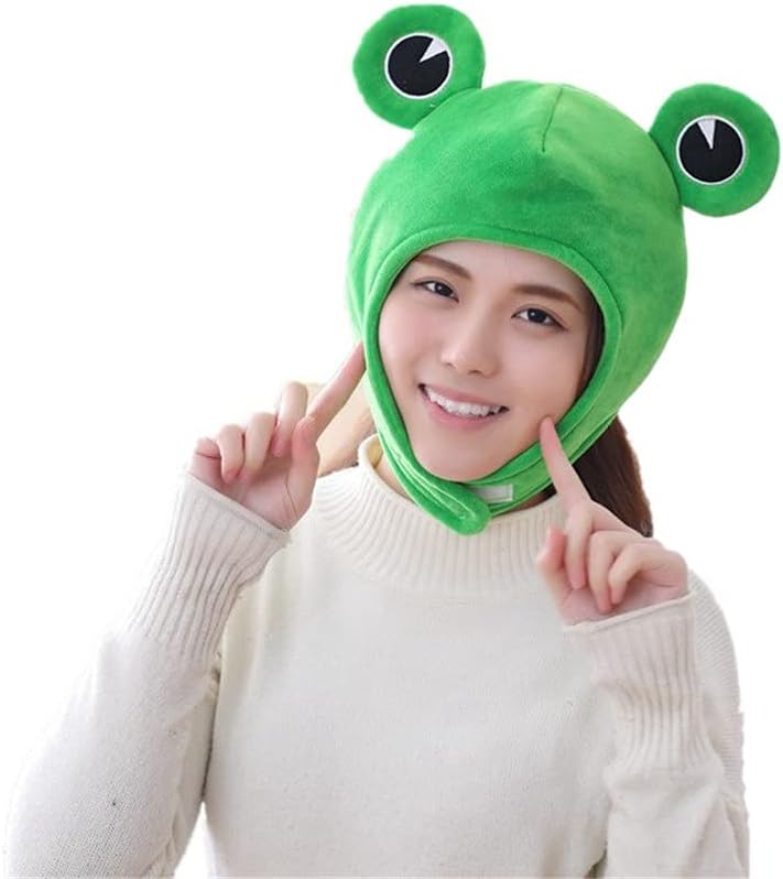 Funny Animal Goose Dress Up Hat Cute Panda Frog Headgear Cosplay Party Costume Hat