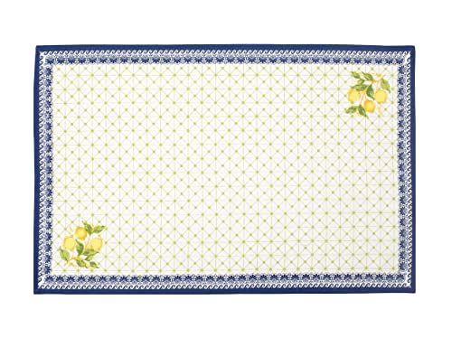 Image of FINGERCRAFT Kitchen Cloth 100% Soft High GSM Cotton Fabric Kitchen Towel, 20 x 30 Inches Perfect Size for Kitchen Uses, Set of 6, Multipurpose Use as Dish Towel, Bar Towel (Lemon Leaf)