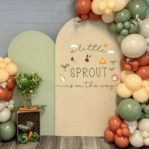 Vinilo Decorativo Baby Shower Fondo Tema Granja miniatura 1
