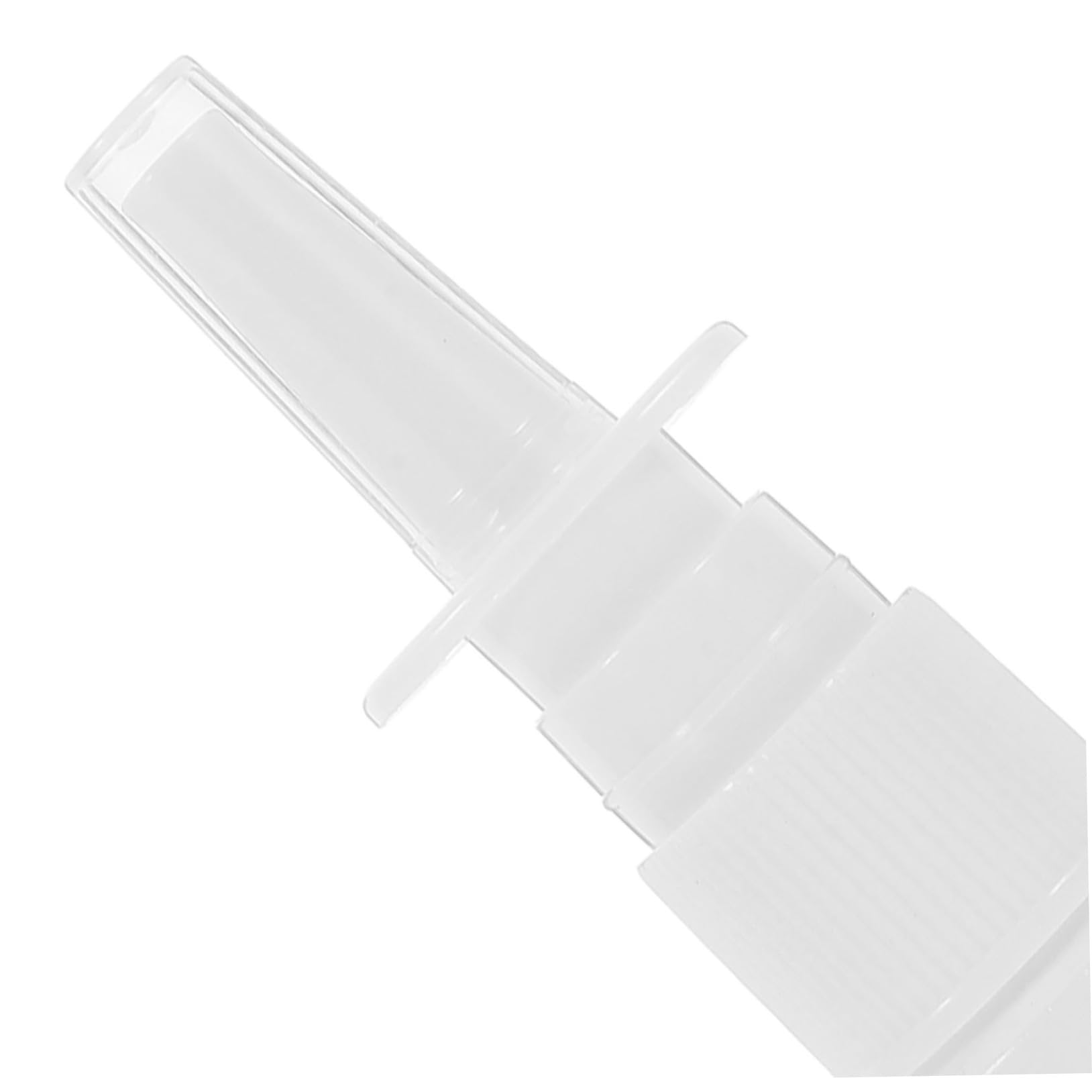 200 Stück 10ml Sprühfläschchen für Öl Wiederbefüllbare Weiße Plastik Sprühflasche mit Schutzkappe für Reise und Outdoor Anwendung