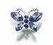 Lillian Rose Something Blue Butterfly Bride Wedding Pin