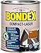 Produktbild Bondex Compact Lasur TEAK 0,75 L für 9,75 m² | Wasserbasierte Holzlasur | Intensiver Wetter- und UV-Schutz | 2 in1 Aqua + Komfort Technologie | Streichen ohne Grundierung | Seidenmatt | Geruchsarm