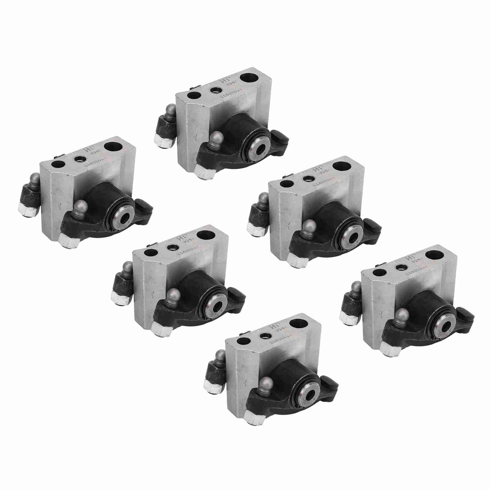 Cocoarm 6 szt. Zestaw Wsporników Wahacza Wydechu Dolotowego 3934920 Wspornik Wahacza ze Stopu Aluminium dla Części Silnika 5,9L 12 V dla 2500 3500 Naprawa Odbudowy