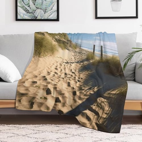 Couverture flanelle plage douce confortable canapé