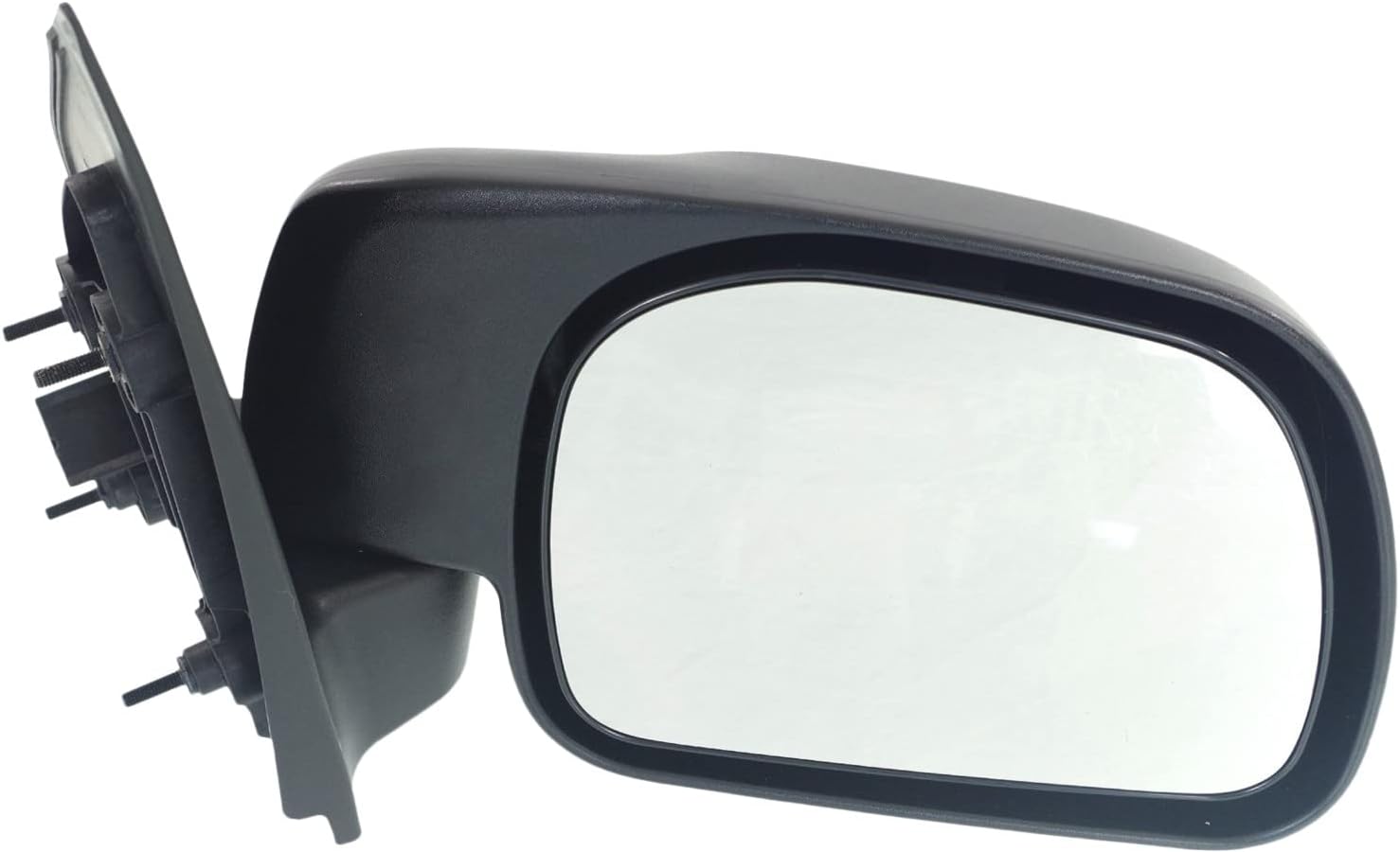 Kool Vue Driver Side Mirror Replacement for Ford F-250, F-350 Super Duty F-450 1999-2010, Textured, Manual Adjust Without Signal Light & Blind Spot Monitor