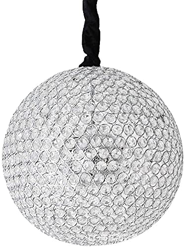 Lustre LED moderne suspendu luminaire cristal réglable pour plafond salle à manger