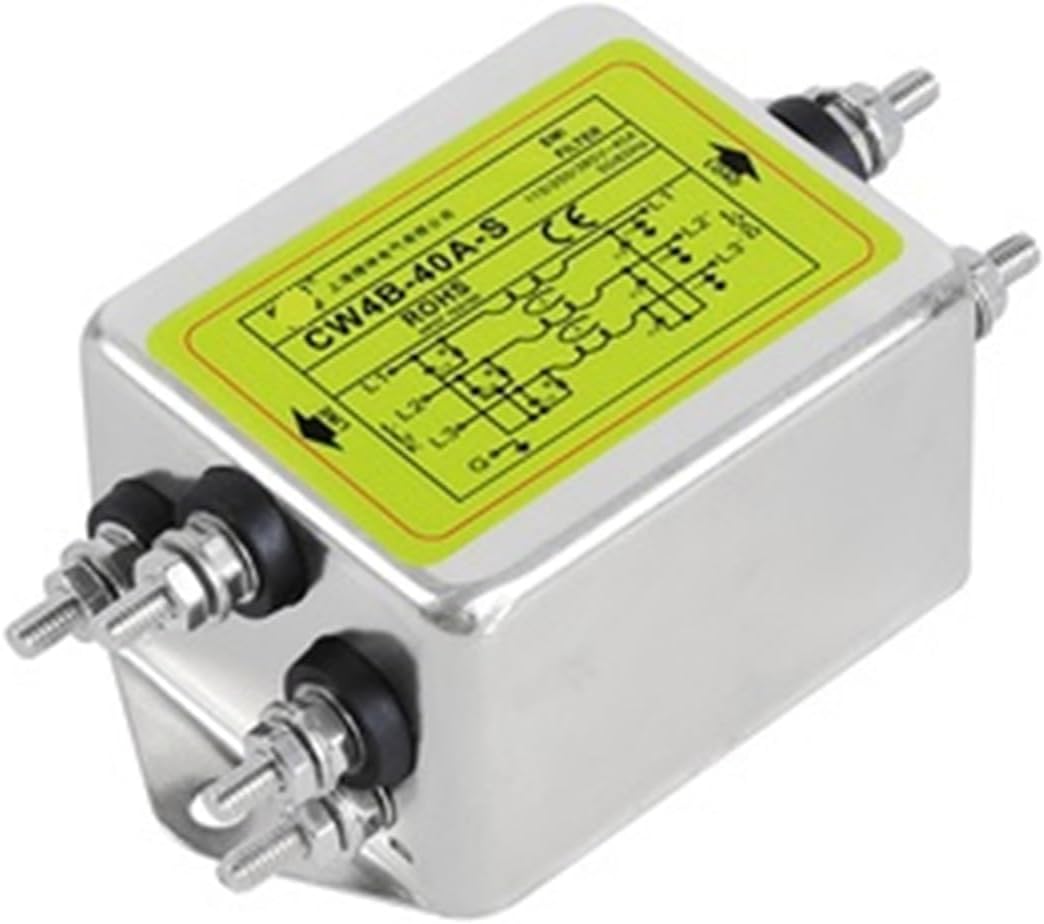 380V Three-Phase Three-Wire Power Supply Filter EMI Anti-Interference Purifier CW4B-10A-S 20A 30A 40A(CW4B-20A-S)