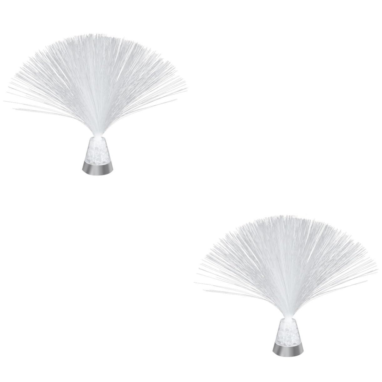 jojofuny Pcs Fiber Optic Lights Electric Changing Fiber Optic Lamp Decorative Night Light for Home Office