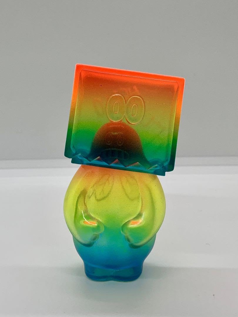 希少 uamou ソフビ ミスターダンプ レインボー