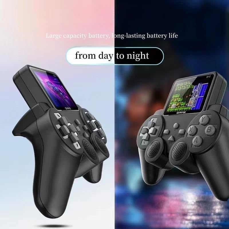 CHG S10 gamepad HD Handheld Video Game Console, Rechargeable 8 Bit Classic, Retro Mini Game with 520 in 1 Classic Game, TV Compatible, Video Games for Kids/Boys/Girls/Unisex Children/Adults 4 51cF6k+7PML