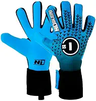 Luva Goleiro Profissional N1 Scorpius 2.0 Cor:Aqua, Tamanho:10