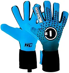 Luva Goleiro Profissional N1 Scorpius 2.0 Cor:Aqua, Tamanho:8