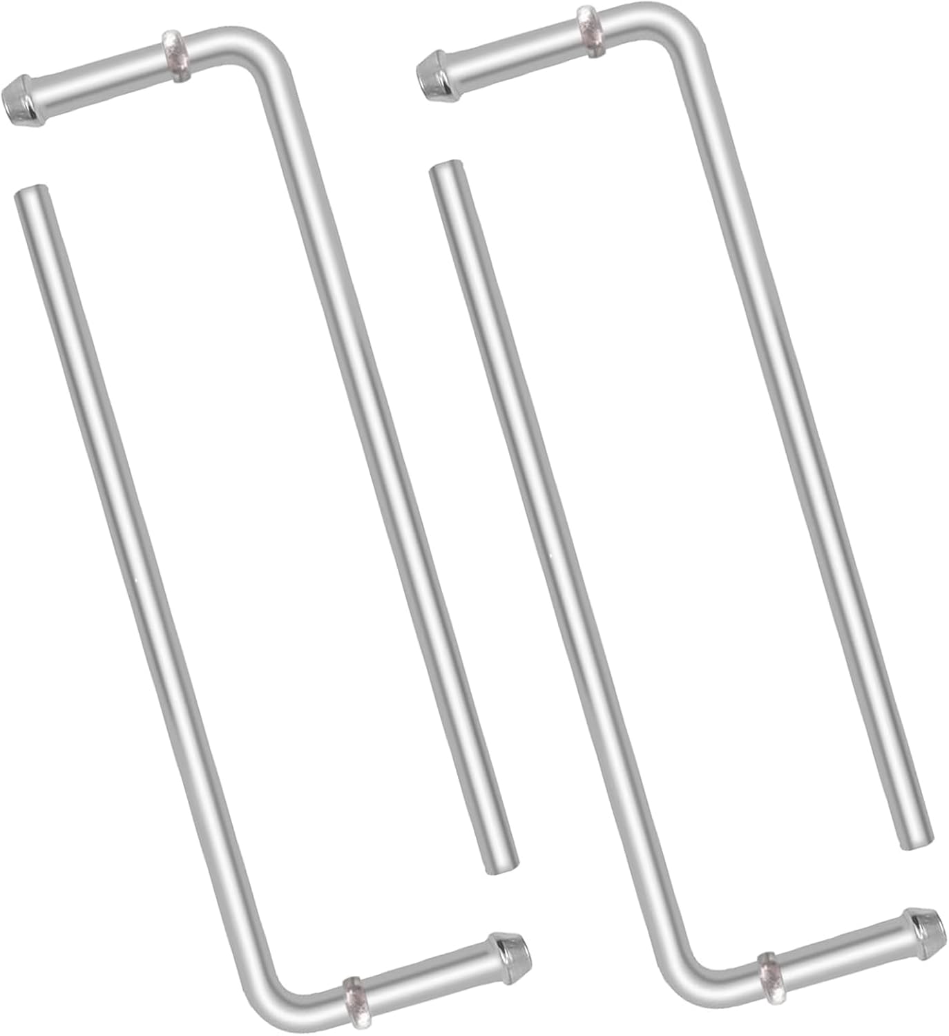 Universal Exhaust Hanger Rod, 4Pcs 10" Long 304 Stainless Steel Exhaust Hanger Muffler Hanger