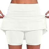 Athletic Skorts for Woman Elastic Tennis Yoga Shorts Hight Waist Solid/Gradient Skirts Tummy Control Skinny Joggers