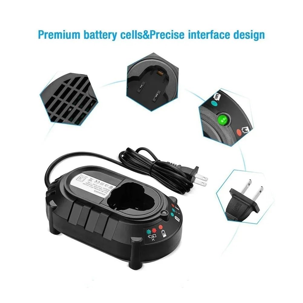 Ładowarka kompatybilna z Makita BL1013 BL1014 10.8V-12V akumulatory litowo-jonowe DC10WA wiertarka elektryczna śrubokręt narzędzia ładowarka zasilająca(EU)