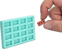 Vista 1 de Acacia Grove Molde de ladrillo miniatura (escala 112), goma de silicona