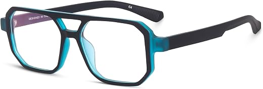 Peter Jones I Unisex I Medium Size I Square Frame I Anti Glare Lenses I Optical Frame (2325)