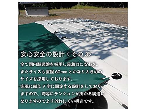Amazon.co.jp: ブラームス カーサイドペンタゴンタープ1.7mタイプ