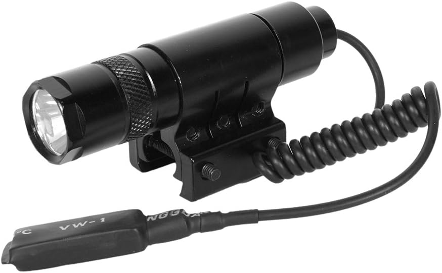AIM Sports90 Lumens Flashlight with Mount/Pressure Switch