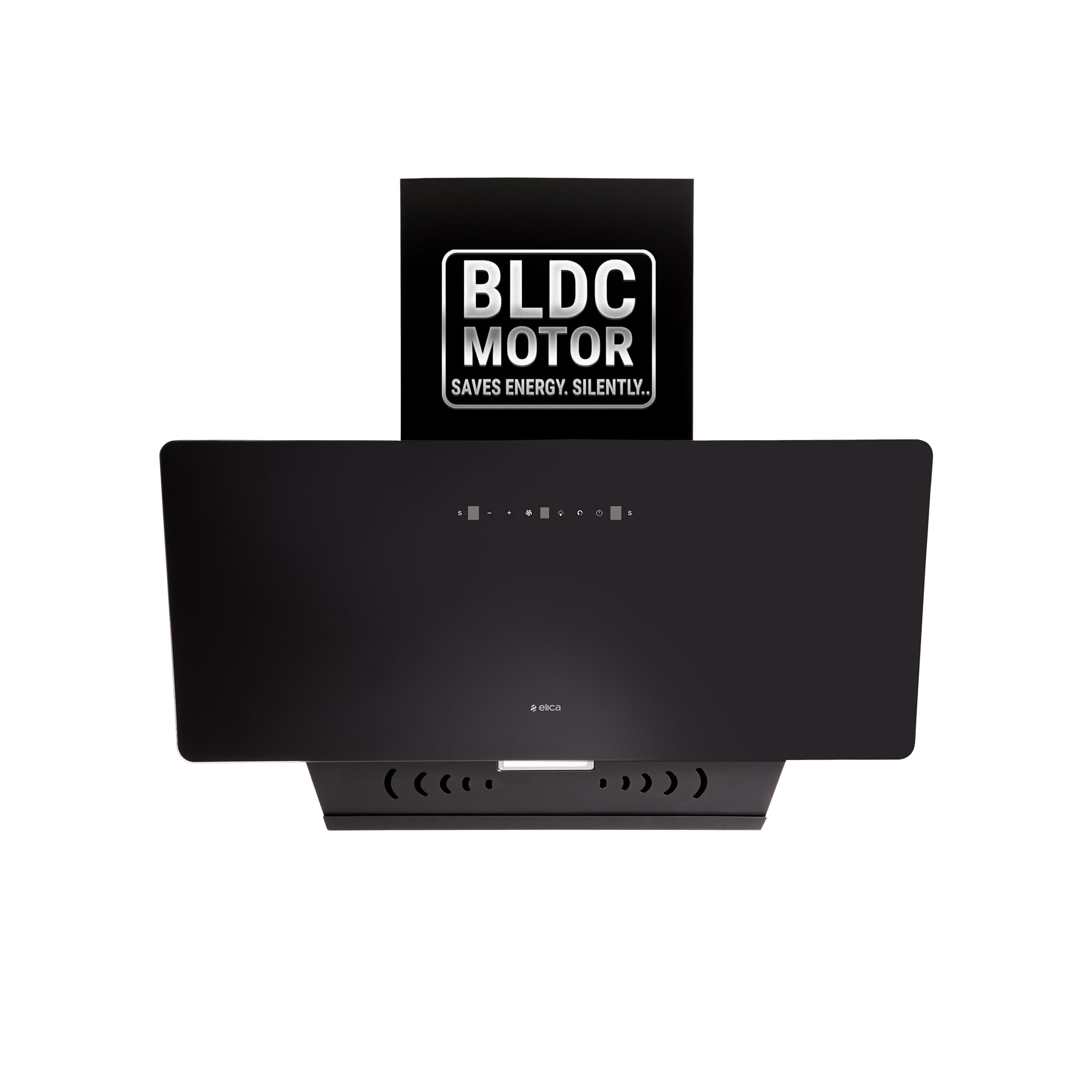 Elica 90cm 1600 m3/hr BLDC Filterless Autoclean Vertical Kitchen Chimney | Twin Suction Inlets| 15 Years Motor & 5 Years Comprehensive Warranty| KITTY FL 900 BLDC HAC LTW MS NERO |Black| Motion Sensor-image-22