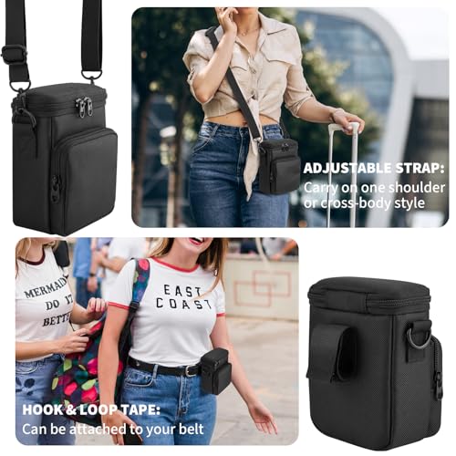 Funda de viaje para cámara Fujifilm Instax Mini EVO negra miniatura 7