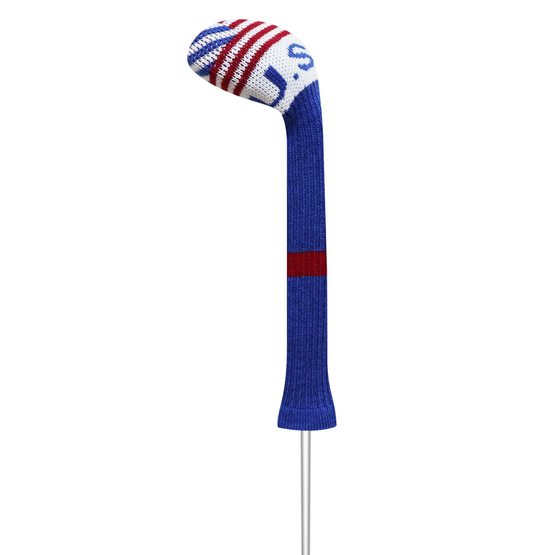 LeFeng 1 Piece Knitted Golf Club Covers for Woods and Hybrid Durable Scratch-Resistant Vintage Headcovers for Men and