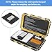 (Upgradaed) AMIR Digital Mini Scale, 200g /0.01g Pocket Scale, 50g Calibration Weight, Electronic Smart Scale, 6 Units, LCD Backlit Display, Tare, Auto Off, Stainless Steel (Battery Included)