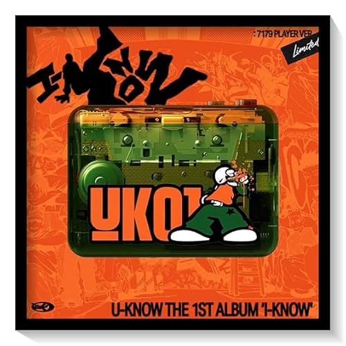 U-KNOW (ユンホ of TVXQ) - 1st Full Album [ I-KNOW ] 韓国盤 (7179 PLAYER Ver. / Limited)