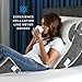 Gleur Bed Wedge Pillow Post Surgery- Memory Foam Bed Pillow for Sitting Up Adjustable Incline for All Sleeping, Sitting Positions, Includes a Desk Pillow Patent Pending