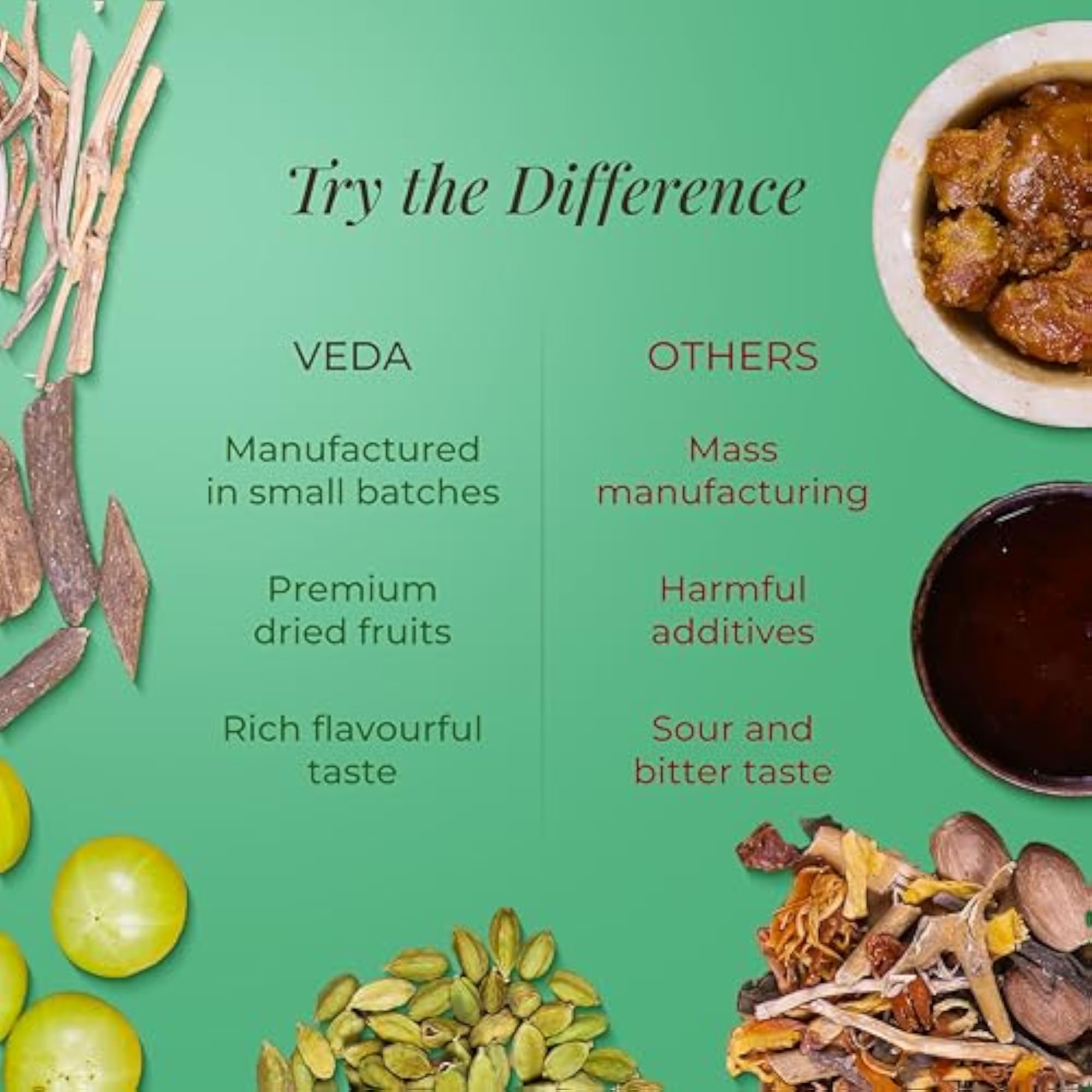 Veda Chyawanprash 1000 Gm with Almonds & Saffron