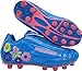 Vizari Blossom Soccer Cleats for Girls, Boys, Toddler | Youth Firm Ground FG Athletic Outdoor Football Shoes for Little/Big Kid Blue/Pink