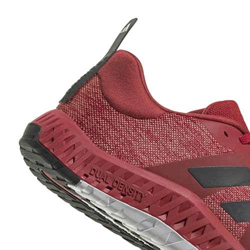 adidas Tênis baixo masculino que não é futebol, Team Power Red 2 Core Preto Nuvem Branco, 44 BR