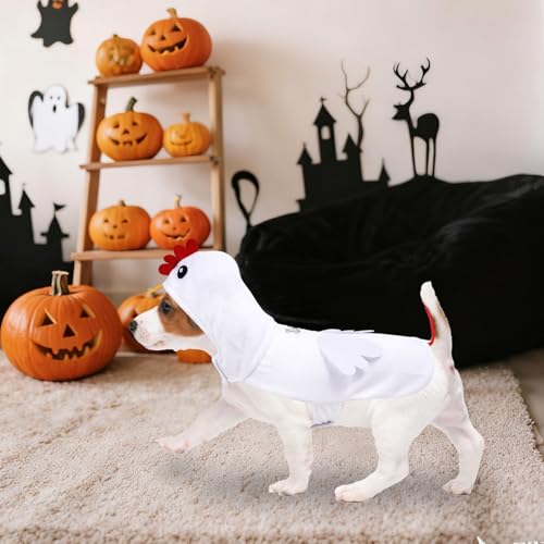 Disfraz de Pollo para Perro Talla M miniatura 5