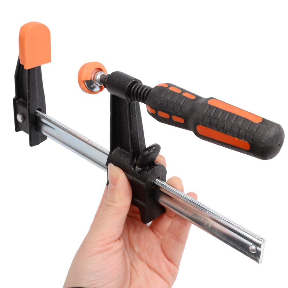 Quick Grip Clamps Multisize, Clutch F Clamps Heavy Duty Bar Clamp for Woodworking and a Variety of Smaller Projects Craft