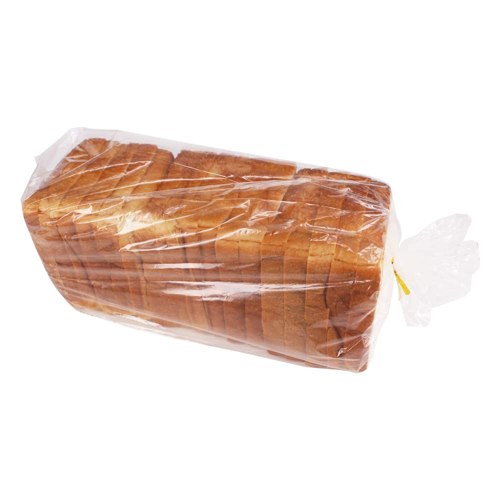 ZMYBCPACK 200 Pack Bread Loaf Bags ( 8" X 4" X 18") With 200 Free Twist Ties