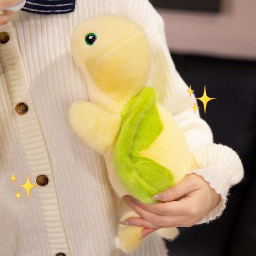Weighted Plush Turtle Toy 24cm - Image 3