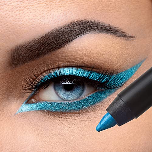 Crayon Eyeliner Waterproof Makki Bleu électrique Métallique - Neuf, Origine Allemagne