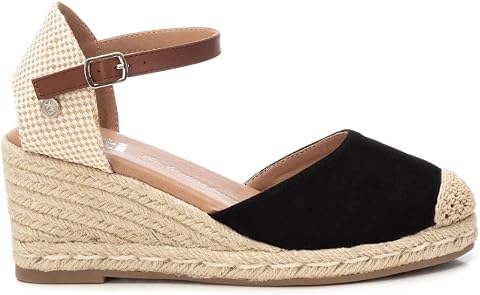 XTI - Sandalias con Cuña Mujer - Calzado Cómodo y Versátil - Moda casual