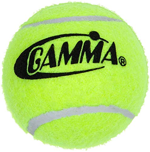 Gamma Bag Of Pressureless Tennis Balls - Sturdy & Reuseable Mesh Bag With Drawstring For Easy Transport - Bag-O-Balls (18-Pack Of Balls, Yellow) #TOP2