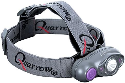 Quarrow 5483 Tri-Eye LED Headlamp, White/Green Quarrow