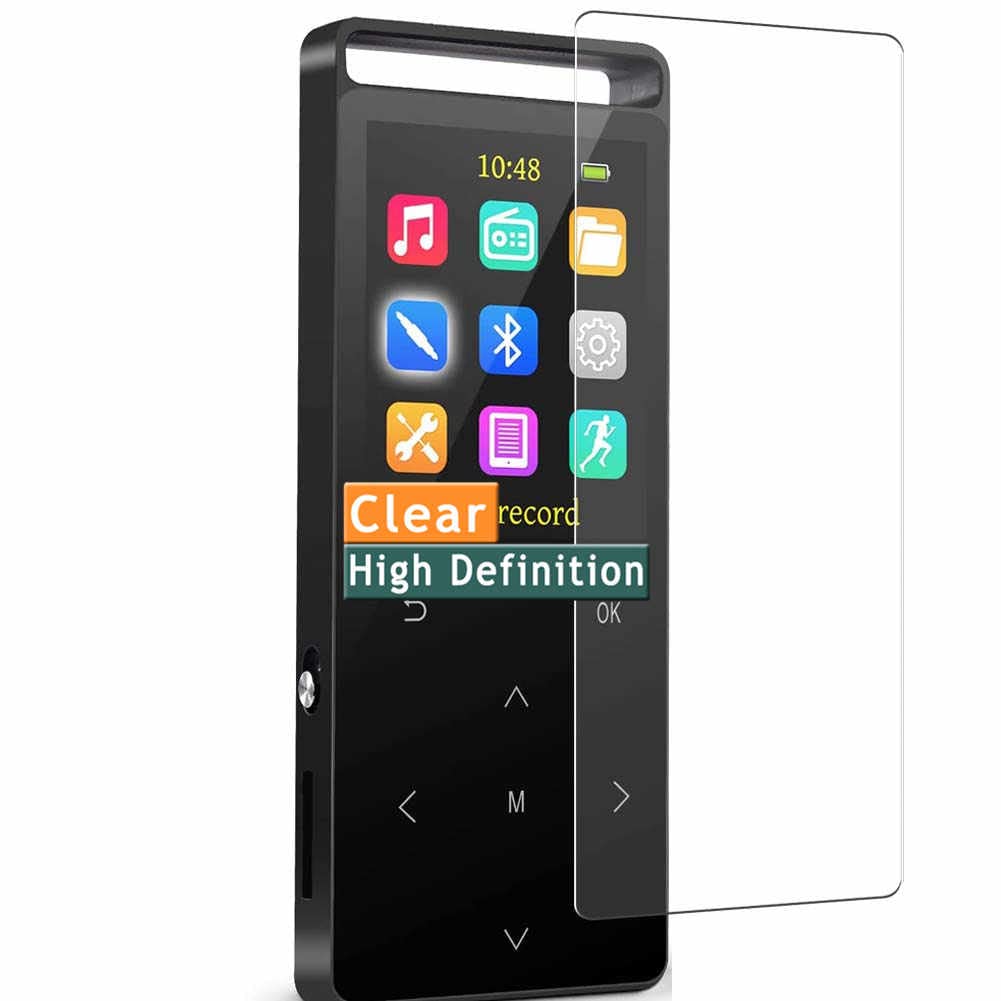 3-Pack Screen Protector, compatible with Grtdhx K188 MP3 Player TPU Film Protectors Sticker [ Not Tempered Glass ]